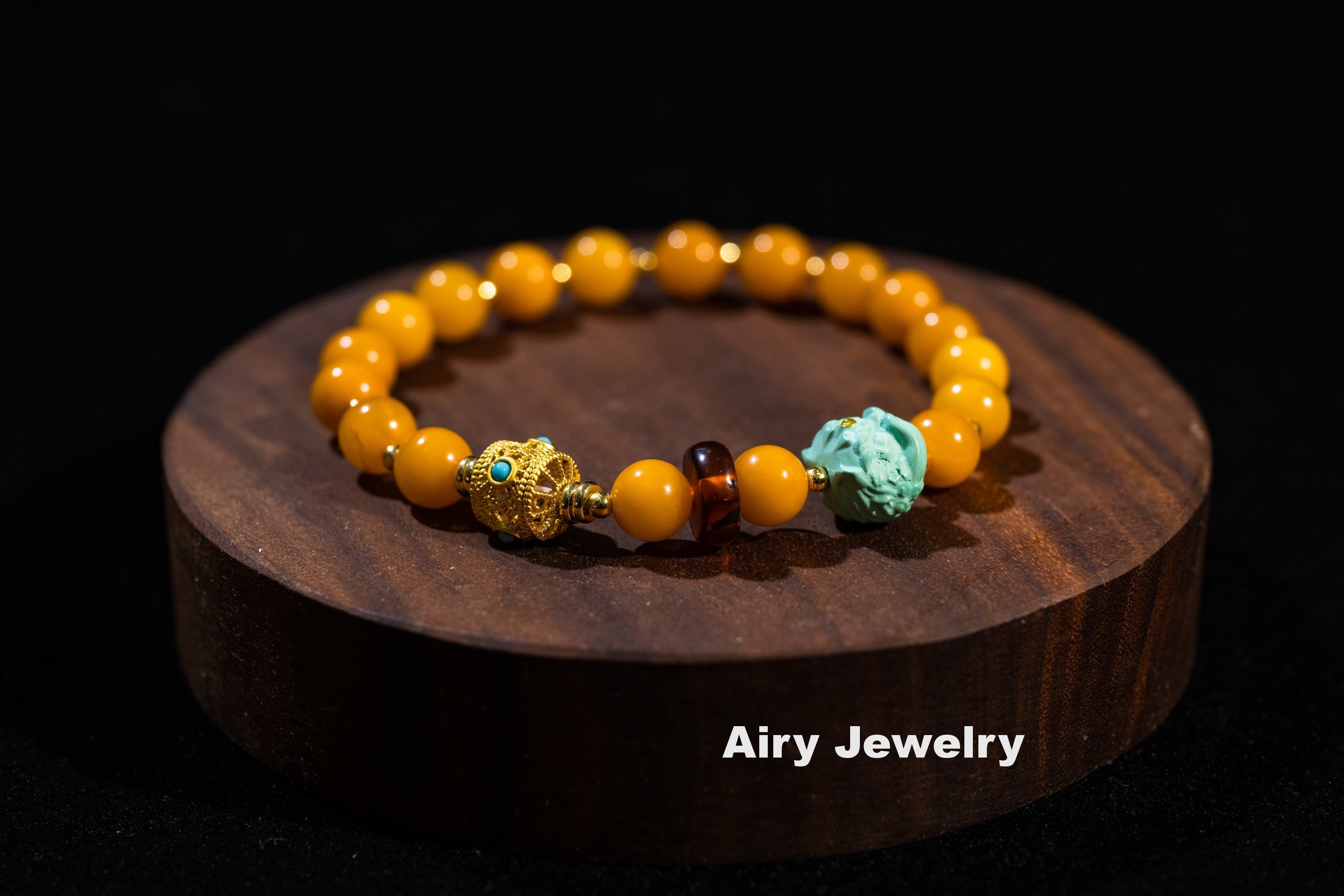 Natural Amber Original Fashion Bracelet
