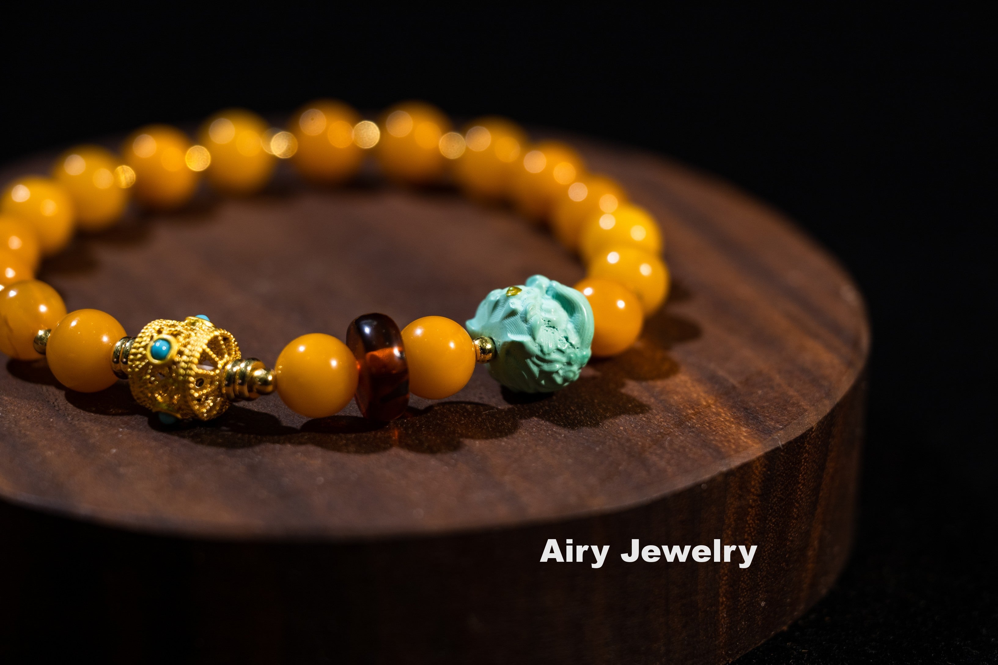 Natural Amber Original Fashion Bracelet